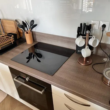 2p Avec Parking Et Balcon - Gare Val D'europe 5mn - 10mn Apartamento Montévrain